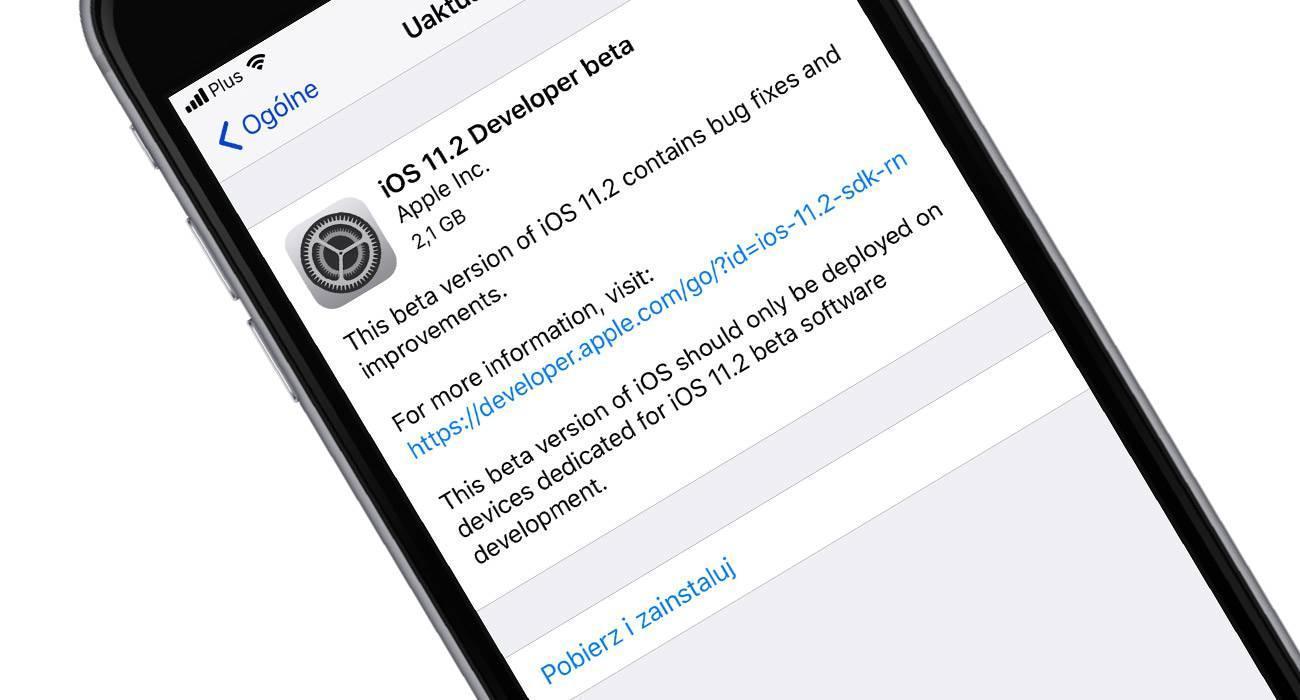 iOS112beta1 1 - iOS 11.2 beta 1 - lista zmian
