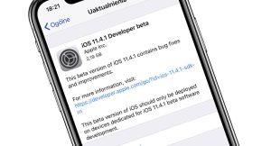 iOS1141 2 300x162 - iOS 11.4.1 beta 1 dostępna dla deweloperów