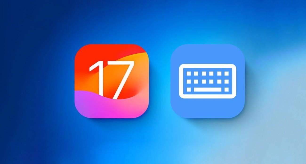 ios17 klawiatura|korekta ios17|sugestie|naklejki