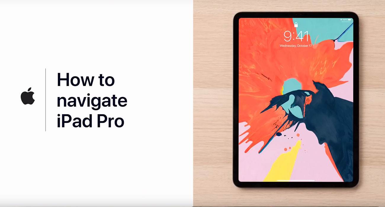 iPadPro gesty 1 - Gesty na iPad Pro 2018, czyli nowy samouczek od Apple