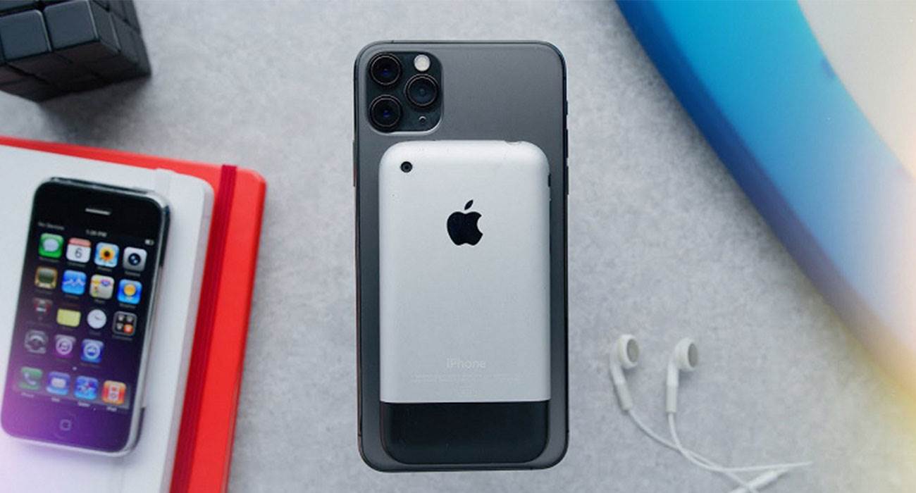 iPhone2G 6 - Pierwszy iPhone porównany z najnowszym iPhone'em 11 Pro