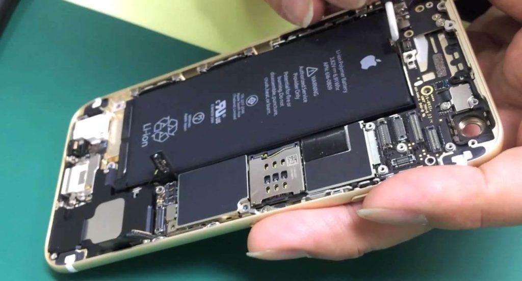 iPhone62 5 1024x551 - iPhone 6 rozebrany na części