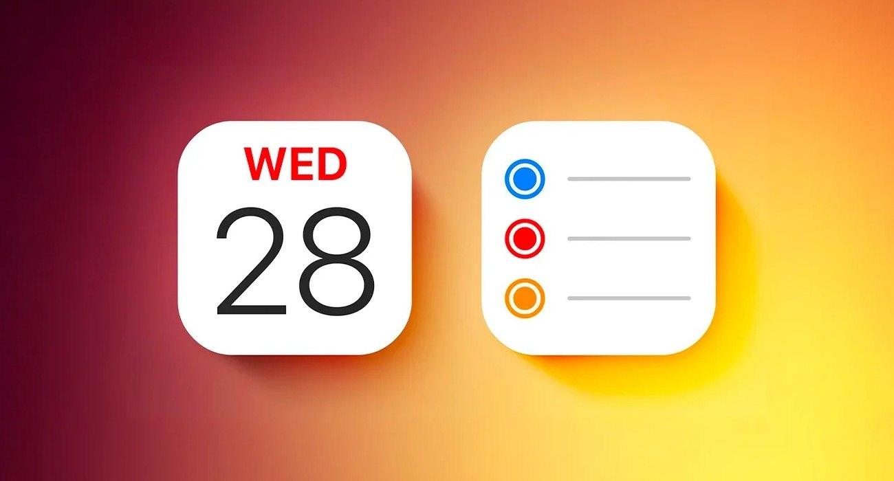 ios18 kalendarz