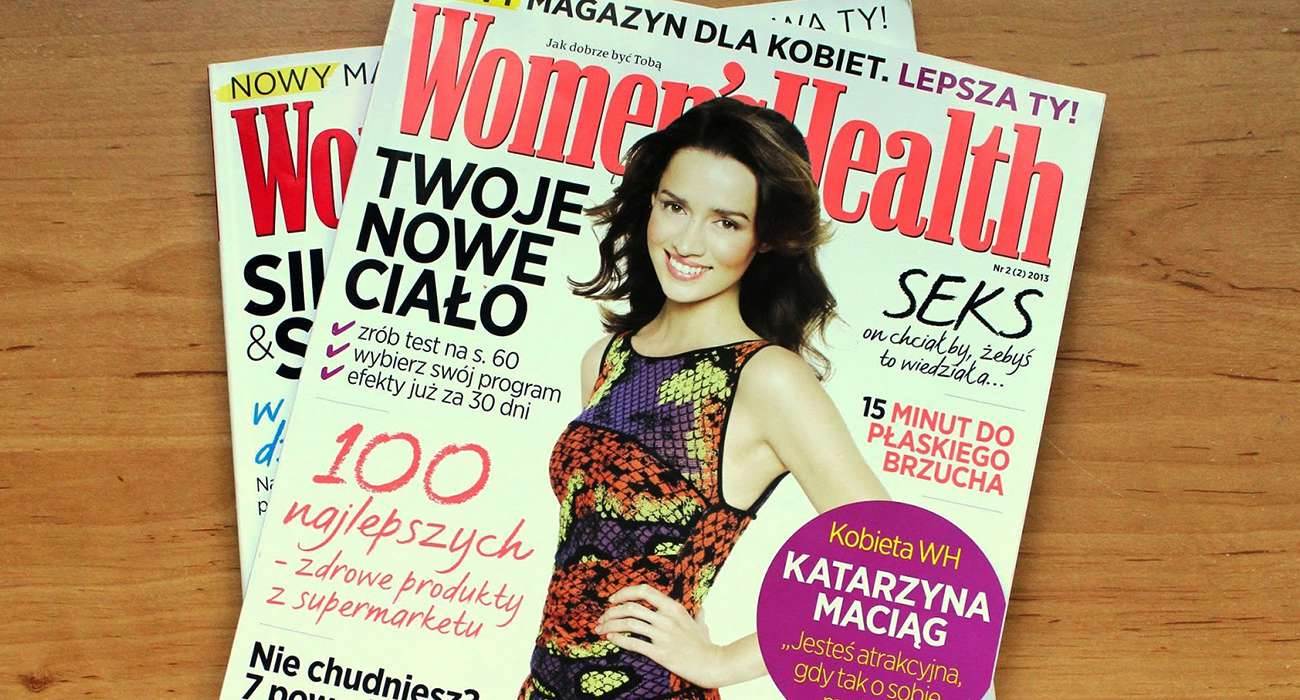 magazyn 1 - Women?s Health również na iPadzie
